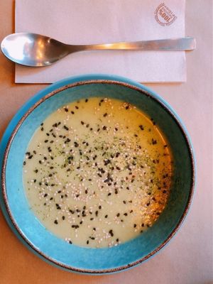 Soup at Savory Acai House & Healthy Food in Valencia