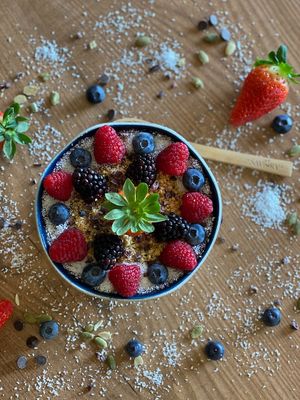 Açaí bowl at Savory Acai House & Healthy Food in Valencia