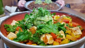 Yasssssss texmex bowl at  PLANT GOSSIP - powered by OrVeganic Kitchen in Coeur D Alene