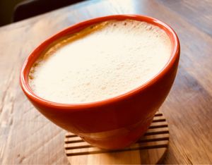 Delicious Almond Mealk Latte / 15g of protein. No refined sugars! at  PLANT GOSSIP - powered by OrVeganic Kitchen in Coeur D Alene