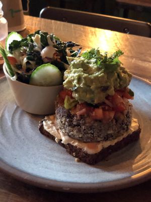 Hamburgesa  at  PLANT GOSSIP - powered by OrVeganic Kitchen in Coeur D Alene