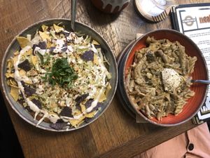 Dreaming of these two dishes right now at  PLANT GOSSIP - powered by OrVeganic Kitchen in Coeur D Alene