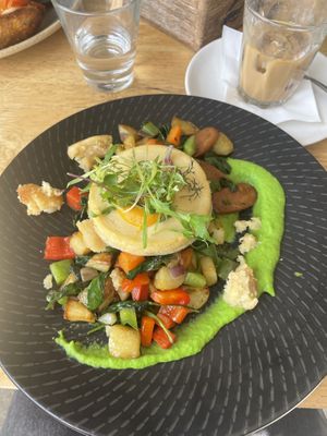 Vegan fork with no pork  at Whitby in Bendigo