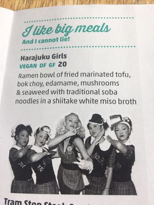 Vegan ramen at Whitby in Bendigo