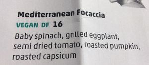 Focaccia at Whitby in Bendigo