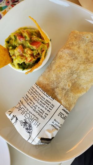 Vegan Burrito at Pastrata in Punta Cana