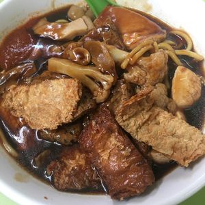 Loh Mee at Guan Yin Vegetarian - North Bridge Rd in Central Singapore