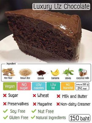 Luxury Liz Chocolate  at Meloliz - Patio Pattanakarn in Bangkok