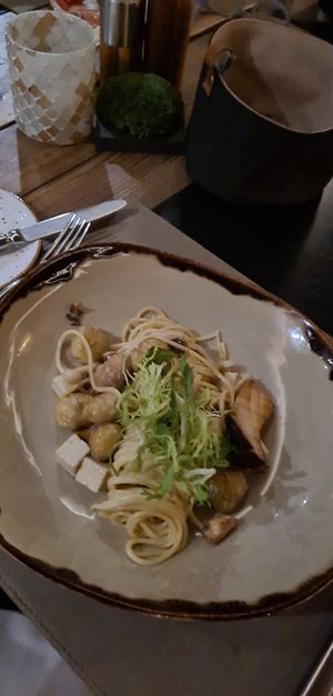 Pasta mit Tofu at Twist - Hotel Valsana in Arosa