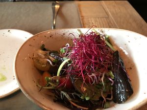 Salad  at Twist - Hotel Valsana in Arosa