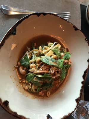 Zucchini noodles  at Twist - Hotel Valsana in Arosa