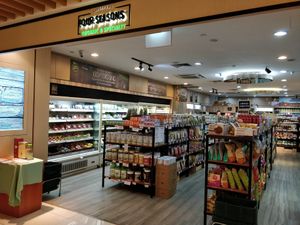 Shop front at Four Seasons Organic Market in Central Singapore