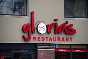 Front at Gloria's Restaurant in Sudbury
