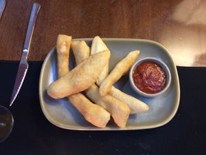 Pane frito at La Dolce Vita in Dumfries