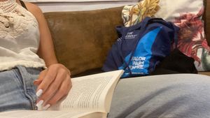 A couch and lots of books to read  at Frutaria in Lisbon