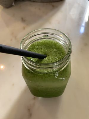 Detox juice at Frutaria in Lisbon