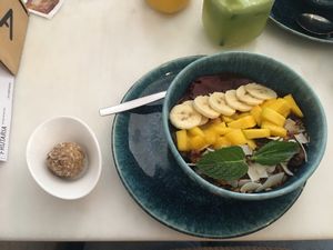 Brazilian Bowl with Energy Bowl  at Frutaria in Lisbon