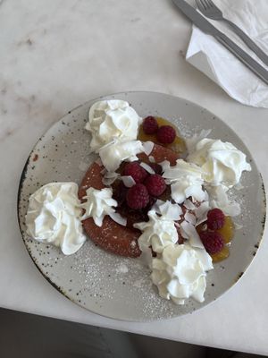 Pancake   at Frutaria in Lisbon