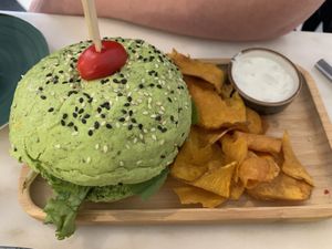 Veganer Burger   at Frutaria in Lisbon