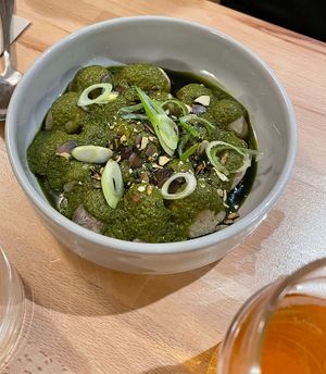 Patates nouvelles (une folie) at Les Mauvaises Herbes in Lyon