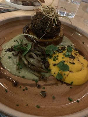 Butternut rotie at Les Mauvaises Herbes in Lyon