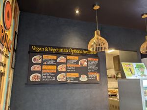 Menu at Drums Cafe in Preston