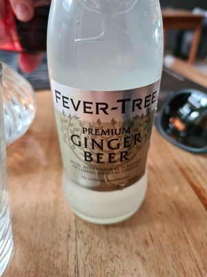 Ginger beer at Pizza Heart Bar in Amsterdam