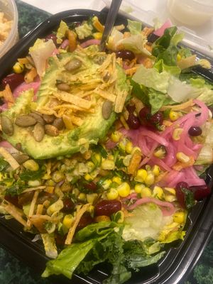 Taco with tofu on the side   at Local Foods - Upper Kirby in Houston