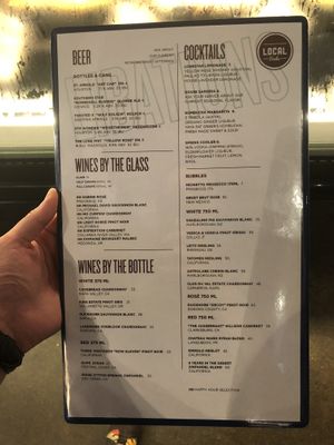 Summer Drink Menu, June 2019 at Local Foods - Upper Kirby in Houston