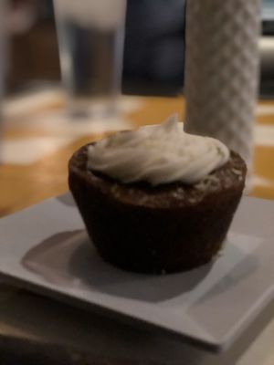 Carrot cupcake! at Local Foods - Upper Kirby in Houston