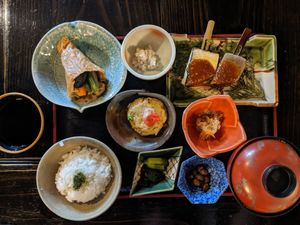 Tofu Set at Tofu Kissho in Kumamoto