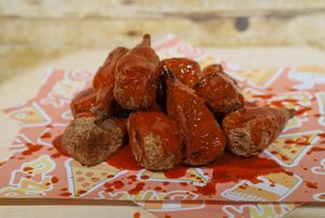 Vegan Drumsticks  at The Thyme Pizzeria in Winnetka