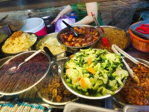 Hei bee him, broccoli and others at Jia Bee Hoon 佳米粉 in Central Singapore