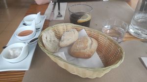 straight out of the oven - yummy at Puerta Verde in Lanzarote