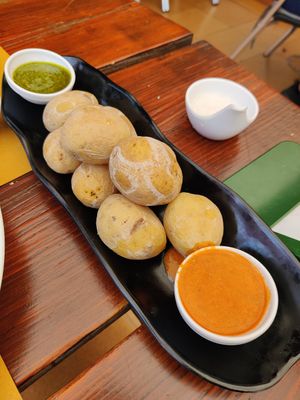 Papas arrugadas at Puerta Verde in Lanzarote