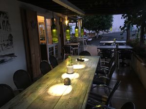 Outside at Puerta Verde in Lanzarote