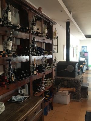 The interior at Puerta Verde in Lanzarote