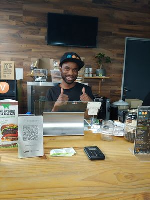 Paul 😊 at The Fussy Vegan - Blairgowrie in Johannesburg