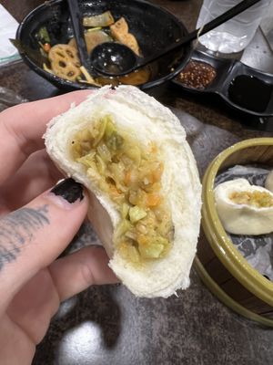 Bao bun  at Xiongzai in Madrid