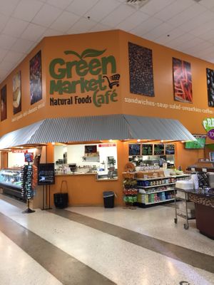 Green Market Cafe at Green Market Natural Foods in Sherman