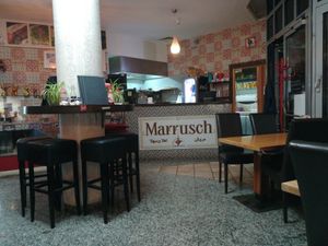 Serving area at Marrusch in Innsbruck