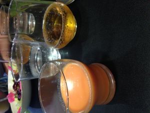 Watermelon gazpacho  at Gaia in Burgos