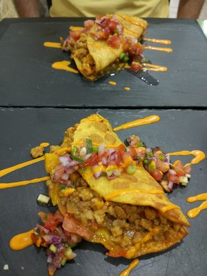 Mexican tacos at Gaia in Burgos