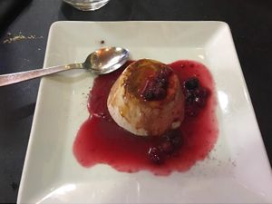 Dessert at Gaia in Burgos