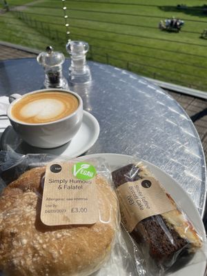 Only oat milk available   at The Kitchen at YSP Centre in Wakefield