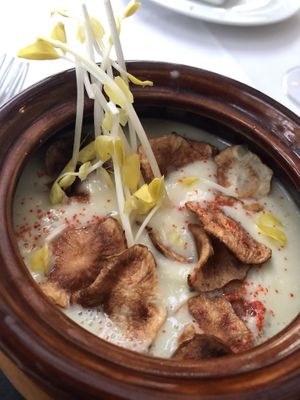 Watermelon salad at Americana in Las Vegas