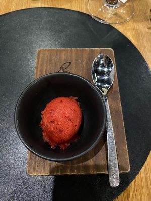 Surprise snack at Raimond in Parnu