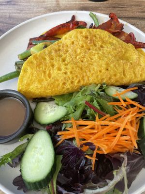 Savoury crepe  at One for the Crow in Maidstone