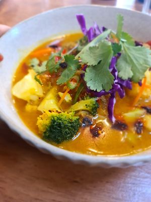 Laksa at One for the Crow in Maidstone