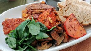 Big breakfast at One for the Crow in Maidstone